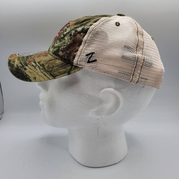 Zephyr Auburn Tigers Mens Womens Trucker Hat Mesh Back Trail Camo Snapback SEC - Picture 3 of 11